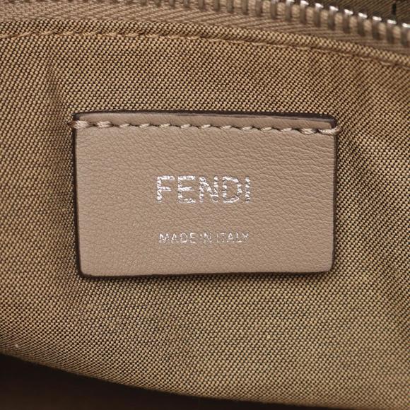 Fendi BY THE WAY MEDIUM Handbag, Leather, Women's, Beige, 8BL146 1D5 - Picture 4 of 5